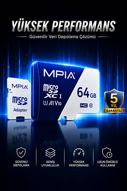 MPIA Micro SDXC Card 64 GB