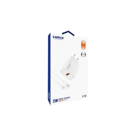 SUNİX 25W TRAVEL CHARGER S-165 
