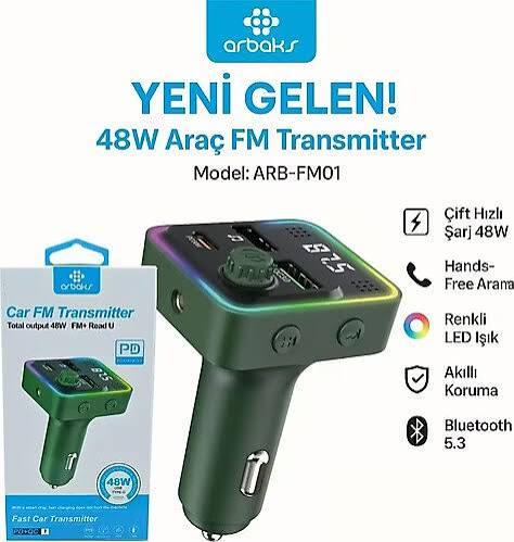 CAR FM TRANSMİTTER 48W