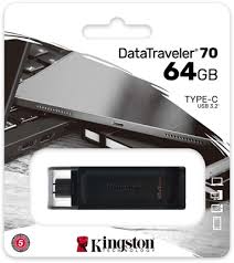 KİNGSTONG 64 GB USB-4 USB BELLEK 3.2 70