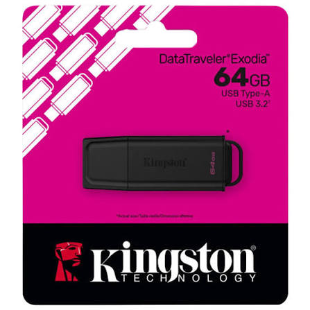  KİNGSTON 64 GB USB TYPE-A USB BELLEK USB 3.2 