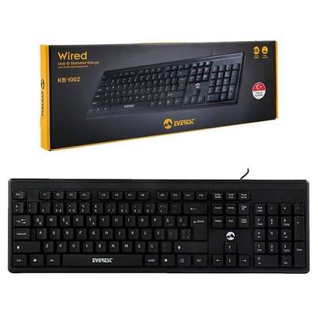 WİRED USB Q STANDART KLAVYE KB-1002